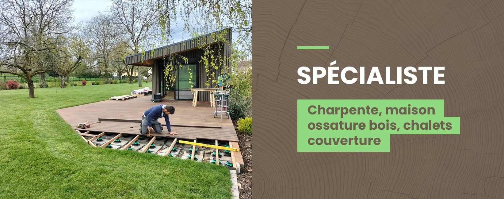 Terrasses en bois esthétiques Mulhouse
